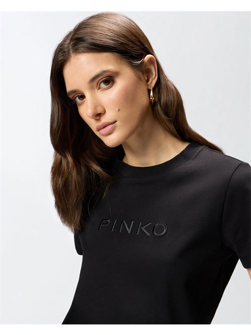 T-shirt ricamo logo PINKO PINKO | 101752A339/Z99